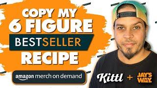 Create 6 Figure Bestsellers with Kittl - Copy My 5 Item Recipe