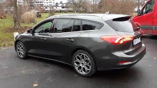 2019 Ford Focus Turnier 1.0 Ecoboost 125 Titanium startup, engine and in-depth tour