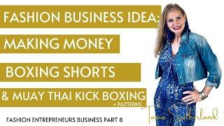 Fashion business idea making money  Boxing & Muay Thai shorts