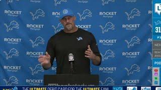 "He is a STUD!" - Dan Campbell on Jared Goff's performance in Lions' 31-29 win over Vikins, Darnold