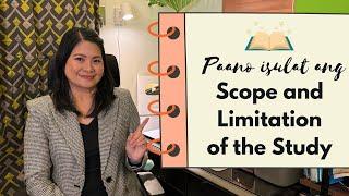 Scope and Limitation of the Study: Steps, tips & example