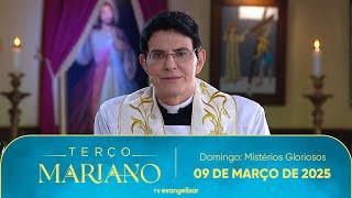 Domingo: Mistérios Gloriosos | Terço Mariano com @PadreManzottiOficial | 09/03/25