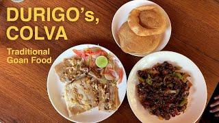 Durigo's for authentic Goan, Colva, South Goa, May 2024