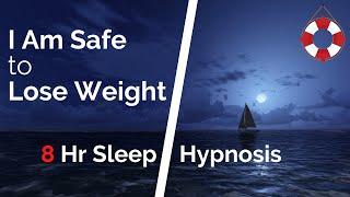 I Am Safe to Lose Weight Subliminal Sleep Hypnosis 8 Hr / Ocean