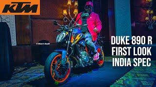 KTM Duke 890 R First Look Walkaround Review India Spec Model