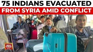 Breaking News: 75 India Evacuates From War-torn Syria, Including 44 Pilgrims From J&K | India Today