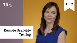 Running a Remote Usability Test, Part 1