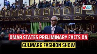 Omar states Preliminary facts on Gulmarg Fashion show | JK News Today