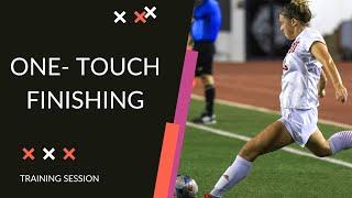 Soccer Training- Improve One-Touch Finishing