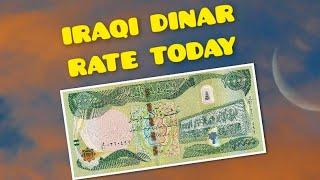 Iraqi Dinar Exchange Rate Today | 17.09.24