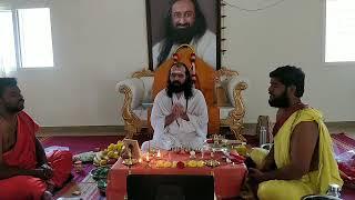 Online Rudra Puja with Brahmachari Chirag | Sri Sri Gnana Kshetra | Kalaburagi