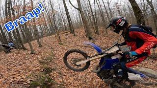 My favorite Dirt Bike Trail in Michigan | Evart Single Track 🫶