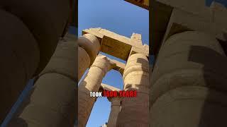 1,500 years to build El Karnak Temple in Egypt 