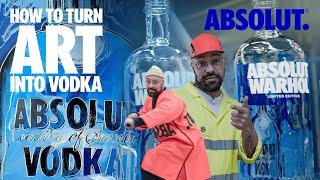 Absolut Drinks On Tour | How to Make an Iconic Bottle | Absolut Warhol