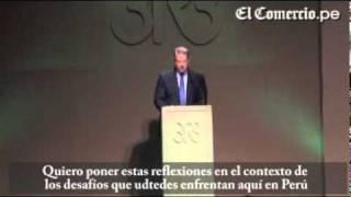 Al Gore en Lima  Pronto el mundo hablará del milagro peruano