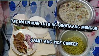#NaobusanNggasAngGasol #Vlogs26.                Luto tau ng ginataang monggo sa rice cooker.