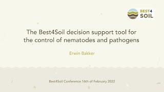 The Best4Soil decision support tool for the control of nematodes and pathogens