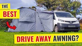 Drive Away Van AWNINGS & An AUTUMN GETAWAY |  Ep 18 | Nissan NV200 Camper Van Build