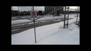 Railfanning At The VIA Rail Station London ON December 27 2022