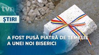 A FOST PUSĂ PIATRĂ DE TEMELIE A UNEI NOI BISERICI