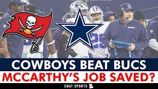 Cowboys UPSET Bucs On SNF - Mike McCarthy Saving His Job? | Dallas Cowboys News & Instant Reaction