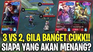 Sun Vs Alucard Zilong, ini Fighter Memang Nekat Lawan Duo Fighter Legend!! Mobile Legends