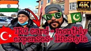 Pakistani indian family in turkey talking about turkey trc card-monthly expenses-lifestyle of turkey