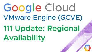 GCVE 111 Update: Regional Availability of London & Sydney (Google Cloud VMware Engine) (Jason Meers)