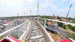 82 YEAR OLD ROLLER COASTER - Thunderbolt at Six Flags New England