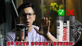 Muscleblaze Wrathx Pump Pre Workout 30 Days Honest Review @Muscleblaze