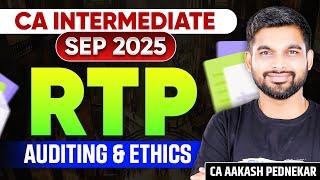 CA Inter Audit RTP Sep 25 | Audit Revision Test Paper | CA Aakash Pednekar