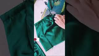 @Sritailorsrjy. #blouse round neck stitching # round neck piping #viralvideo #short #fashion