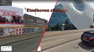 Eindhoven changes (2008 vs. 2022) - Google Street View comparison