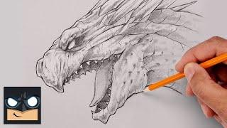 How To Draw Shimo | Godzilla Sketch Tutorial