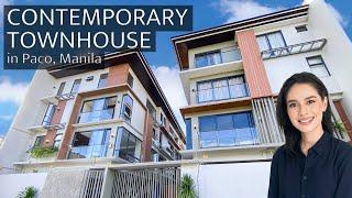 House Tour 177 • Exploring a Luxury Contemporary Townhouse for Sale in Paco Manila • Presello Manila