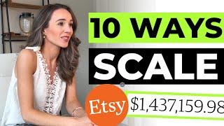 10 SIMPLE HACKS TO SCALE YOUR ETSY SALES // Chat GPT & Tips for New Sellers