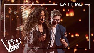 Rosario y Juan Francisco Morán cantan "Te quiero, te quiero" | La Final | La Voz Kids Antena 3 2024