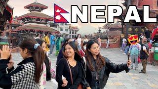 NEPAL - The Country of Beautiful Places and Girls 2024 | Kathmandu Balen City Virtual Walking Tour