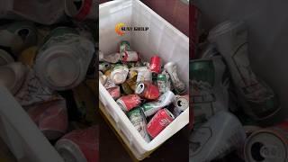 Watch Aluminum Cans Fly Away! Eddy Current Separator Magic 