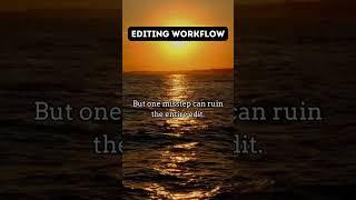 Why a Consistent Editing Workflow is Key to Success #PhotographyTips #editingworkflow  #photography
