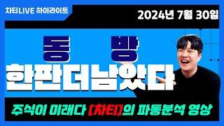 [차티] #동방 이건 한방더 남아있습니다!! 잘들고 가 봅시다 [주미다 3시 마감 브리핑] - 24.07.30