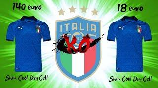 Unboxing + review maillot Italie Puma 21-22 Player Issue Dry Cell Authentic v Fake (Italia - Italy)