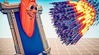 TUNG SAHUR REFLECT SHIELD vs EVERY GOD - Totally Accurate Battle Simulator TABS