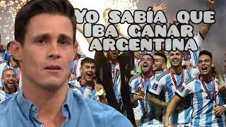 Edu Aguirre's reaction after winning the Argentina World Cup, first words at the beach bar