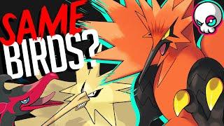 How Galarian Articuno, Zapdos, and Moltres CLASH!  | Gnoggin - Pokemon Origins