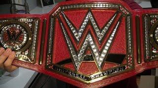 WWE Universal Championship Replica Title Belt Unboxing!