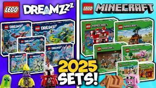 2025 Lego Dreamzzz & Lego Minecraft Sets REVEALED! + Better 2025 Ninjago Images!