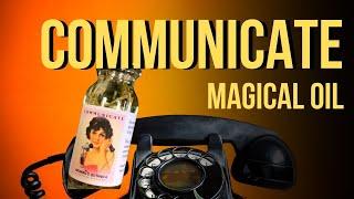 Communicate hoodoo oil - spell to open lines of communication