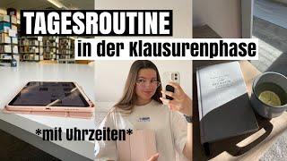 Mein Tagesablauf in der Klausurenphase (Psychologie Studium) 