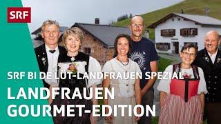 3 Ex-Landfrauen im Duell  | Landfrauenküche Spezial: Gourmet-Edition 2024 – SRF bi de Lüt | SRF